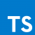 Typescript logo Typescript logo